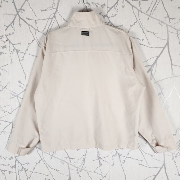 Second Skin Hydrashield Ivory Full Zip Bomber Style Jacket - Picture 3 of 4